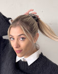 SCRUNCHIES MARYL NERO E STRASS