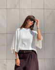 T-SHIRT OVER LINDSEY BIANCO