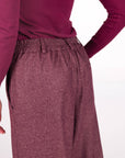 PANTALONE MORGAN BORDEAUX