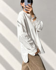 MAXI T-SHIRT BED BIANCO