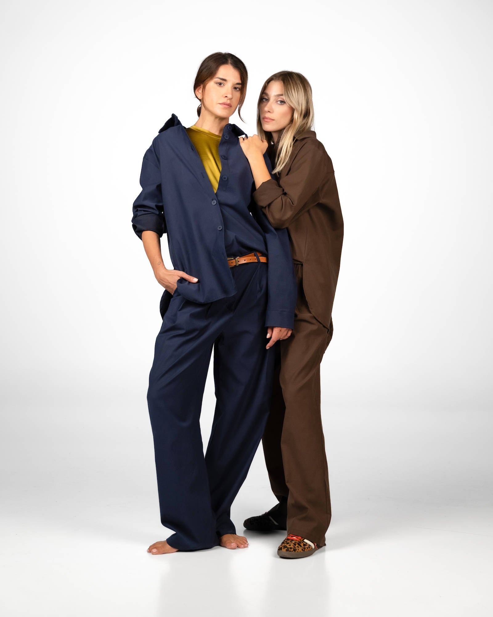 PANTALONE FRAME BLU