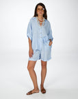 CAMICIA LARAH CELESTE
