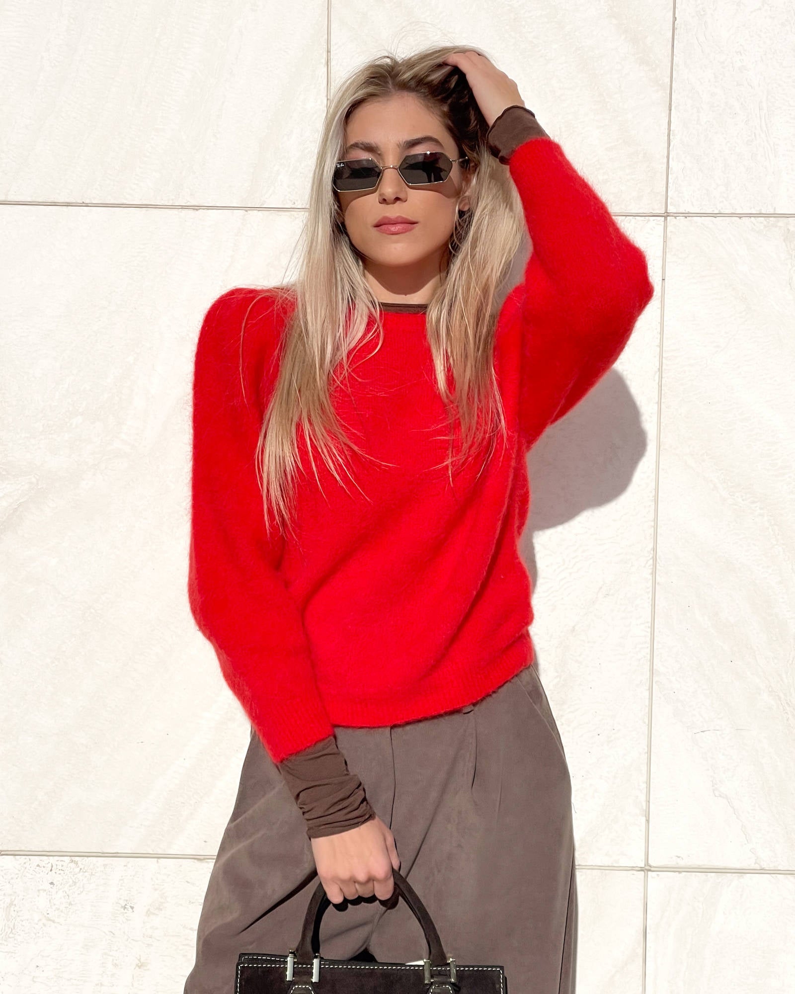 PULL IN ALPACA ALINA ROSSO