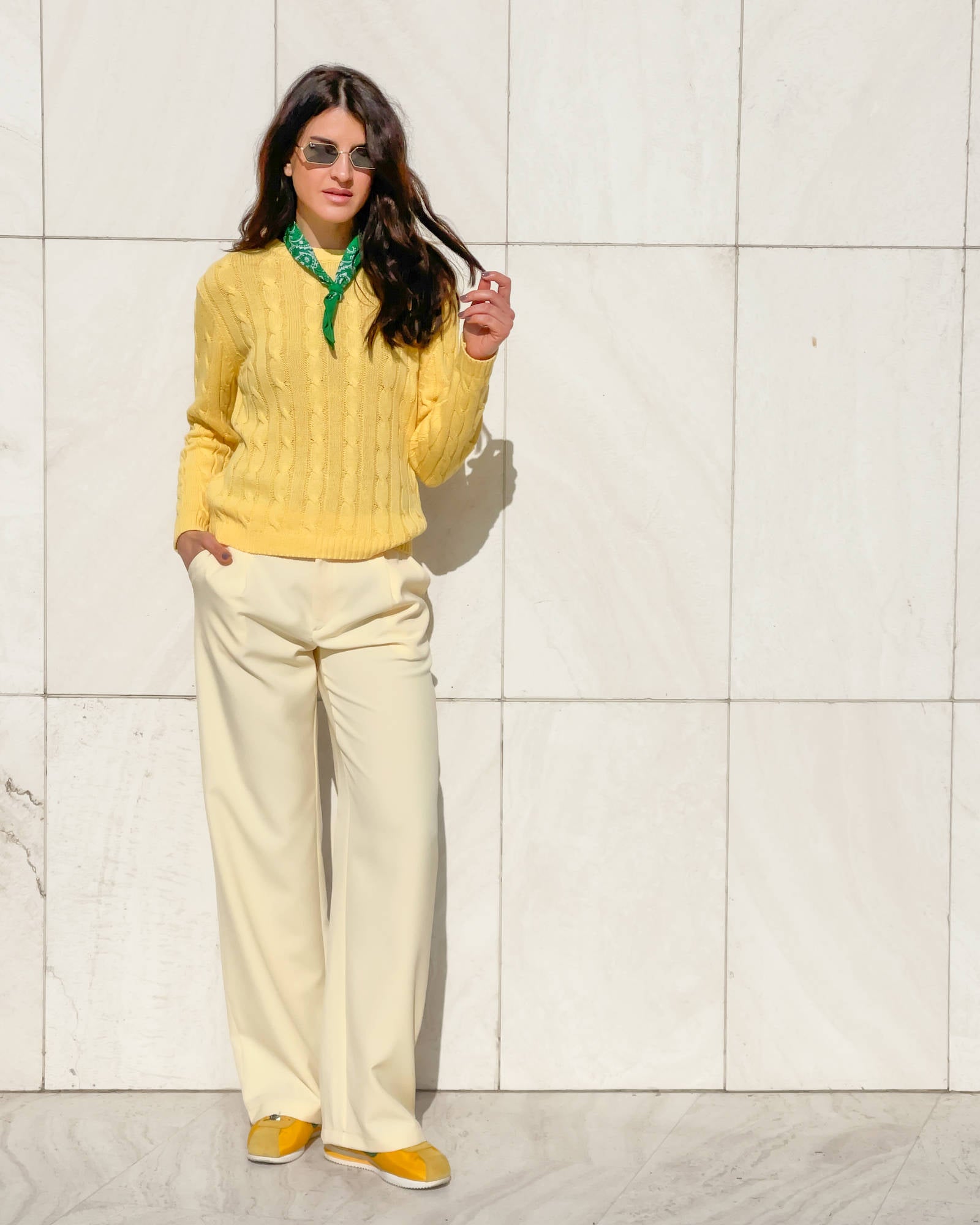 PULL A TRECCE ARIEL GIALLO