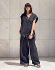 PANTALONE DORIS NERO
