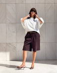 T-SHIRT OVER LINDSEY BIANCO