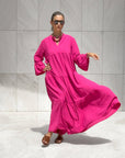 ABITO CLAUDIA MAGENTA