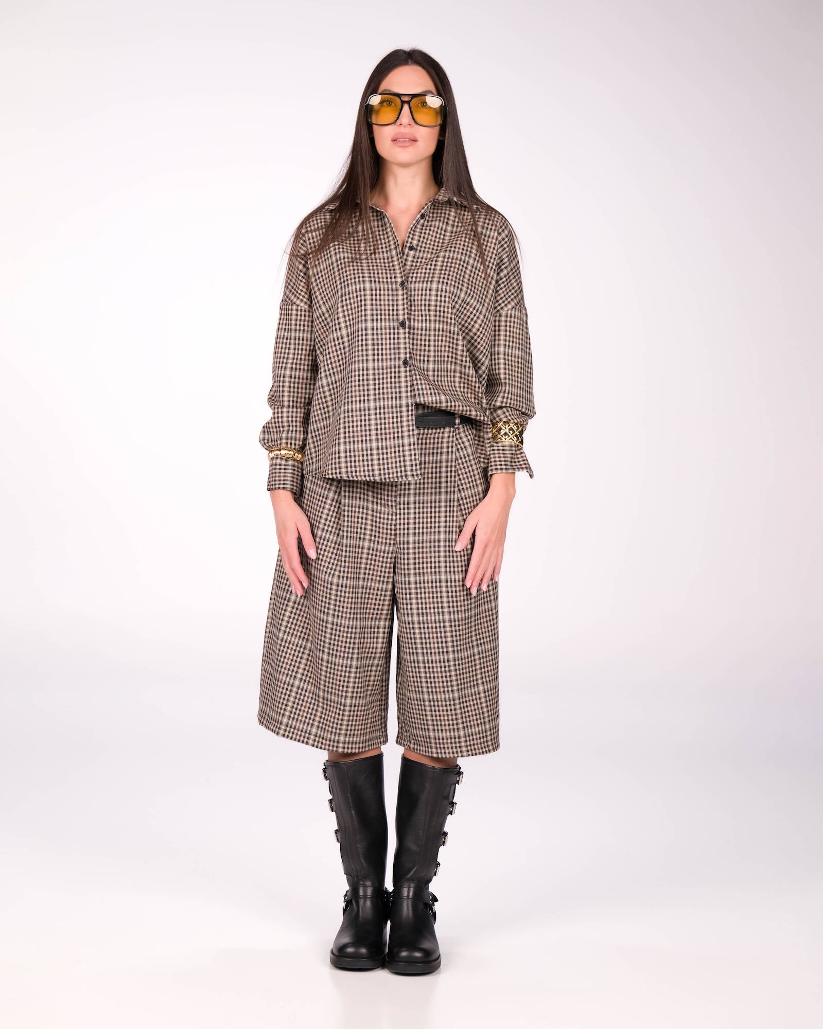CAMICIA POLINE CHECK TARTAN