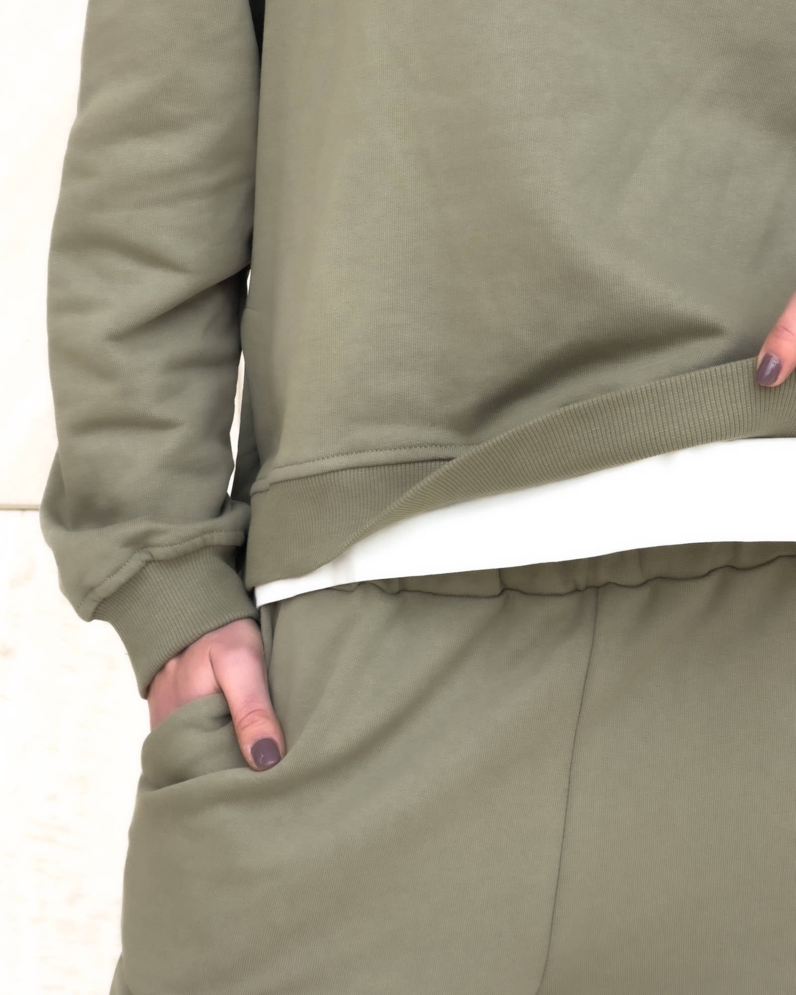 PANTALONE FELPA KENSIT SALVIA