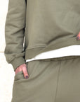 PANTALONE FELPA KENSIT SALVIA
