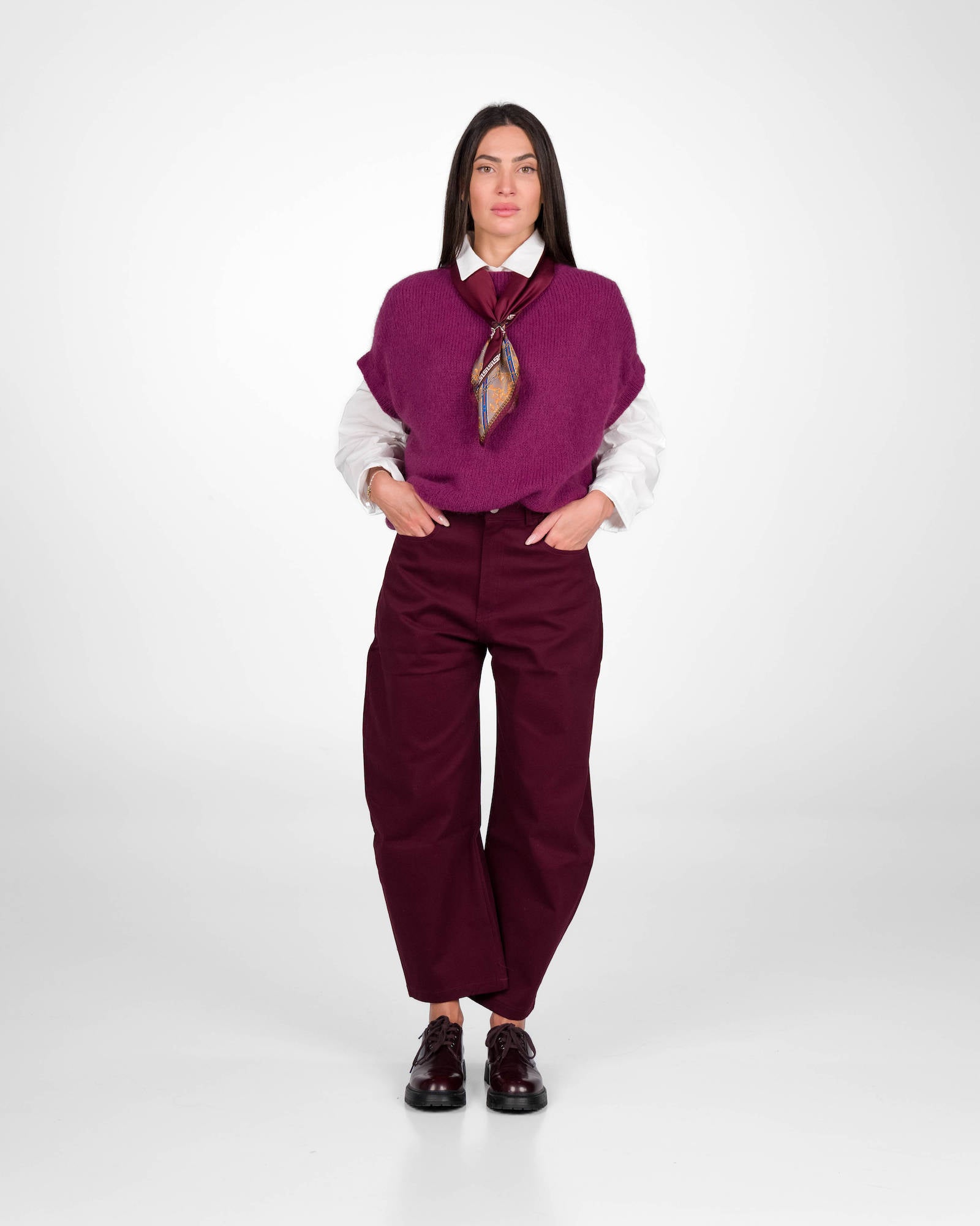 MAGLIA SENZA MANICHE ALICE VIOLET DAMSON
