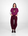 MAGLIA SENZA MANICHE ALICE VIOLET DAMSON