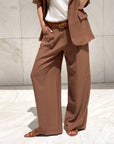PANTALONE INEZ TABACCO