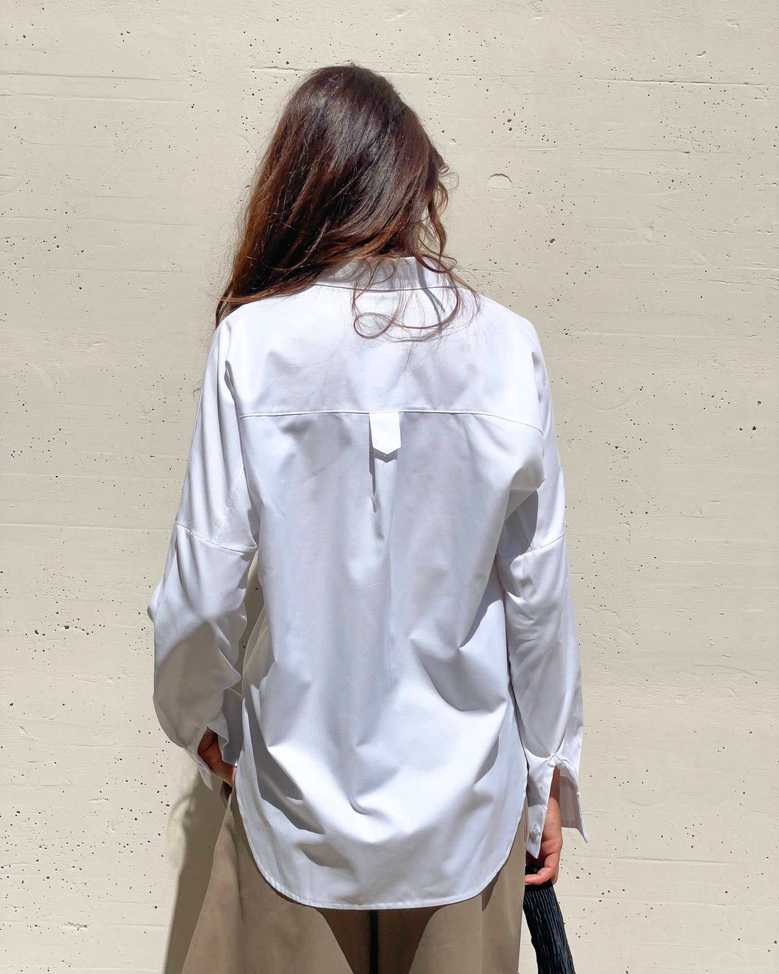 CAMICIA KAREN OXFORD OFF WHITE
