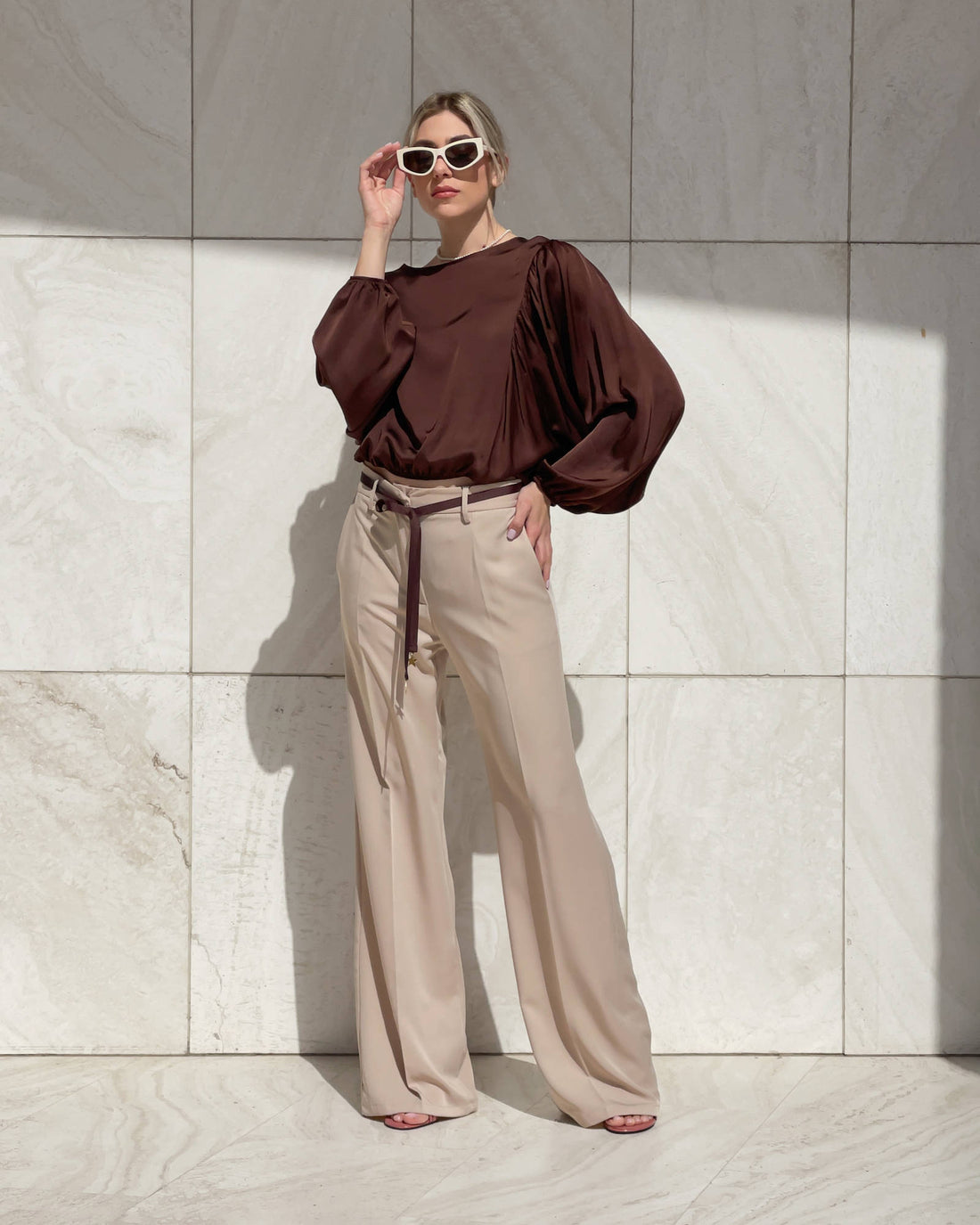 PANTALONE LYDIA VANIGLIA