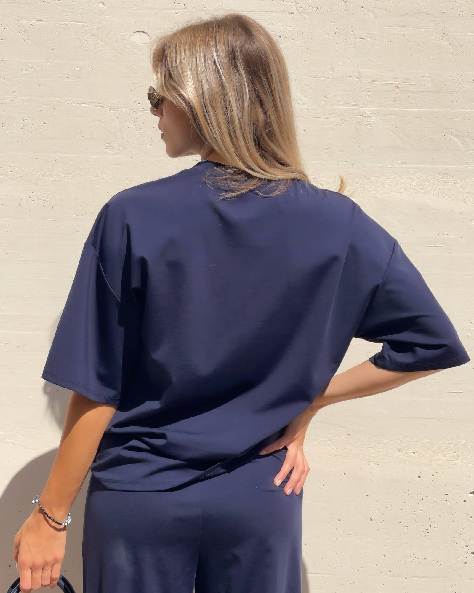 T-SHIRT AMBER BLU