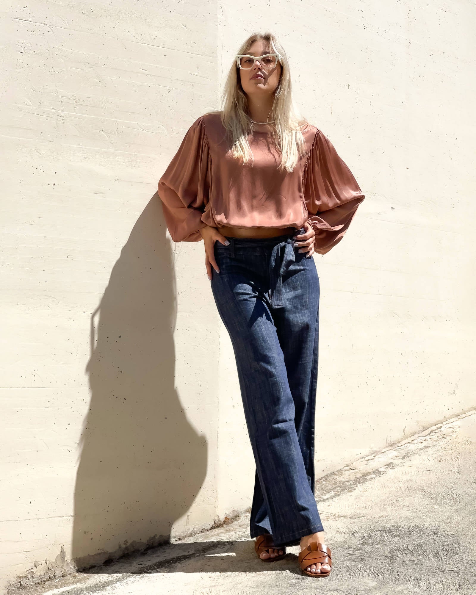 PANTALONE DENIM FRANKLIN BLU