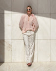 BLUSA IN GEORGETTE EUDORA ROSA