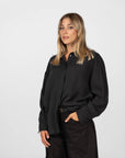 CAMICIA LYOCELL MOLLY NERO