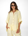 CAMICIA LARAH GIALLO PASTELLO