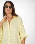 CAMICIA LARAH GIALLO PASTELLO