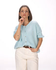 CARDIGAN ENNA ACQUA
