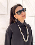 COLLANA PERLE REINE CREMA
