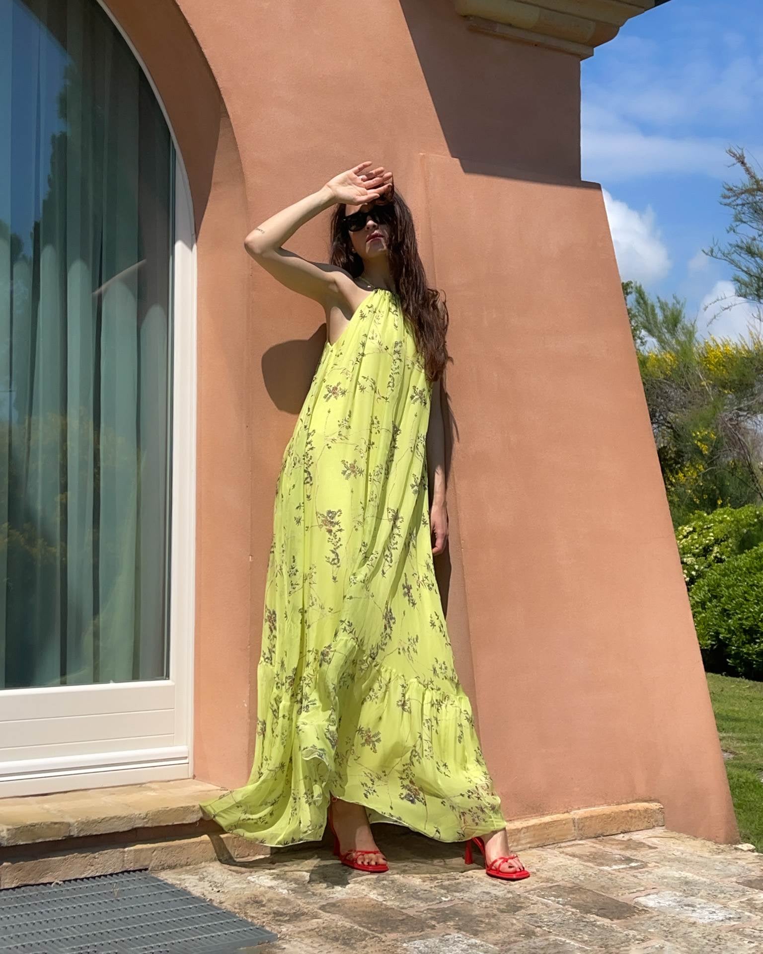 LONG DRESS SICILY CEDRO
