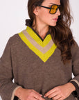 PULL ELIZA FANGO BEIGE LIME