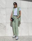 PANTALONE BETA VERDE ACQUA