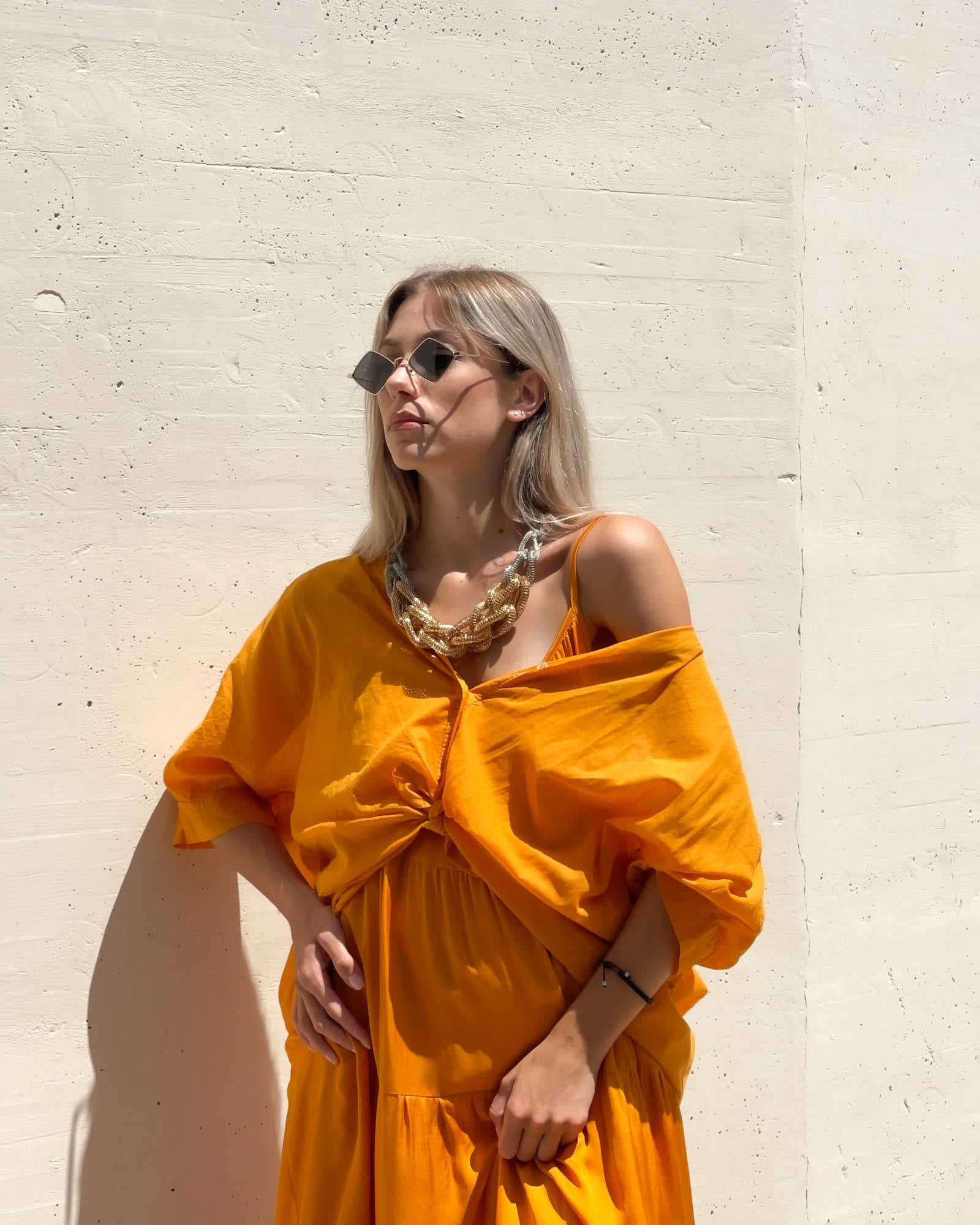 CAMICIA PENELOPE TANGERINE