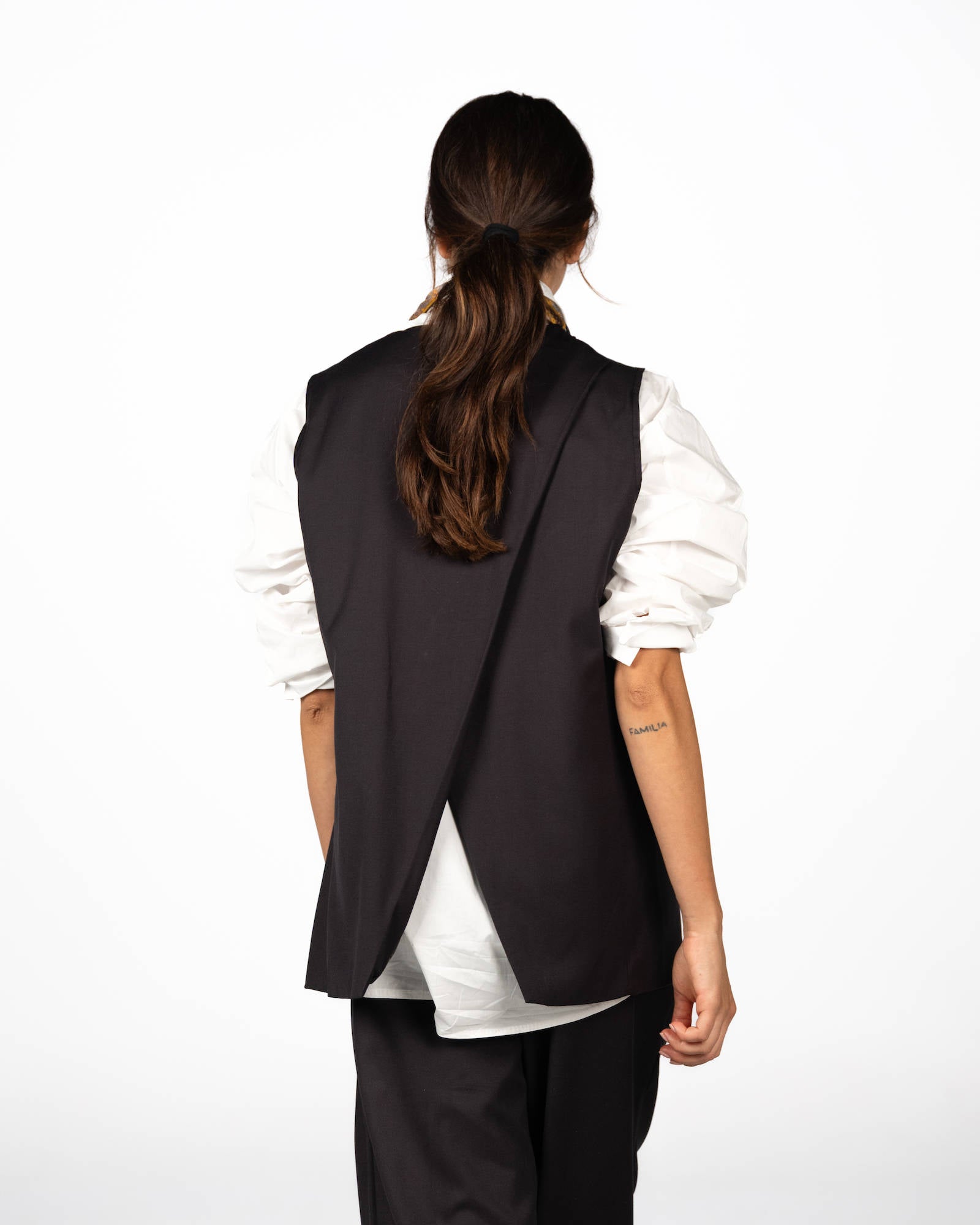 GILET HENRI DARK BROWN