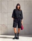 T-SHIRT OVER LINDSEY NERO