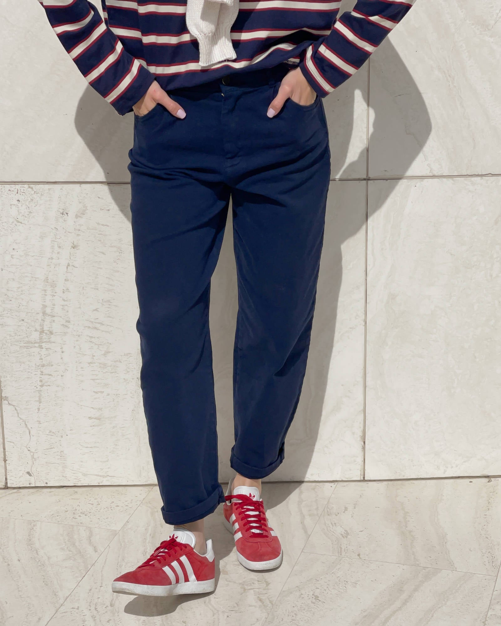 PANTALONE ROY BLU PROFONDO