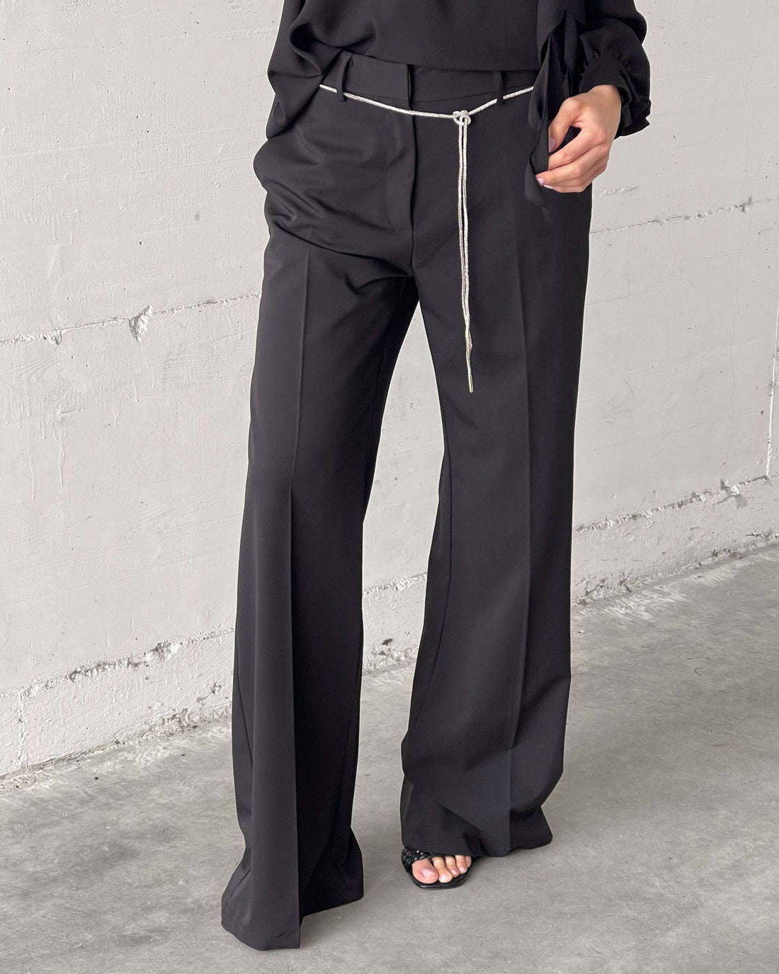 PANTALONE LYDIA NERO