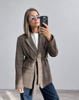 GIACCA CAPPOTTO CECILE ESPRESSO
