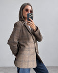 GIACCA CAPPOTTO CECILE ESPRESSO