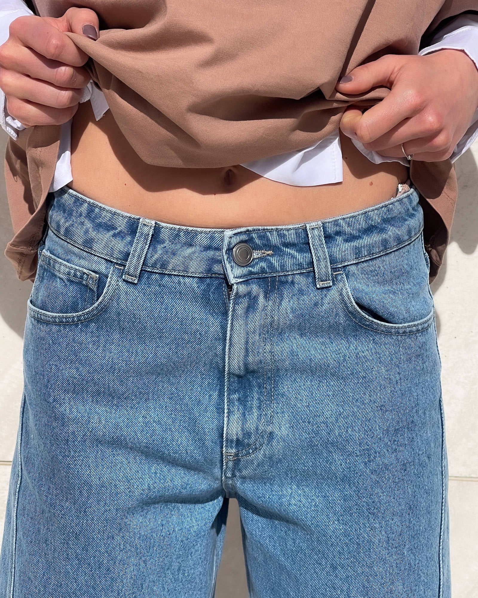 DENIM BARREL LIGHT WASH