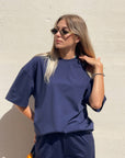 T-SHIRT AMBER BLU