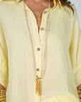 COLLANA SERELYA BEIGE ORO
