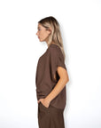 BLUSA GIGLIO CHOCO