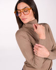 DOLCEVITA MARA IN MAGLIA FINE CAMEL