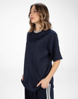 T-SHIRT BARNEY BLU