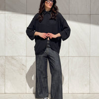 CAMICIA IN GEORGETTE ANDY NERO