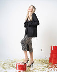 GONNA PAILLETTES STACY SILVER NIGHT
