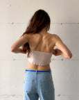 TOP SCOLLO A CUORE KONTATTO SCHIUMA