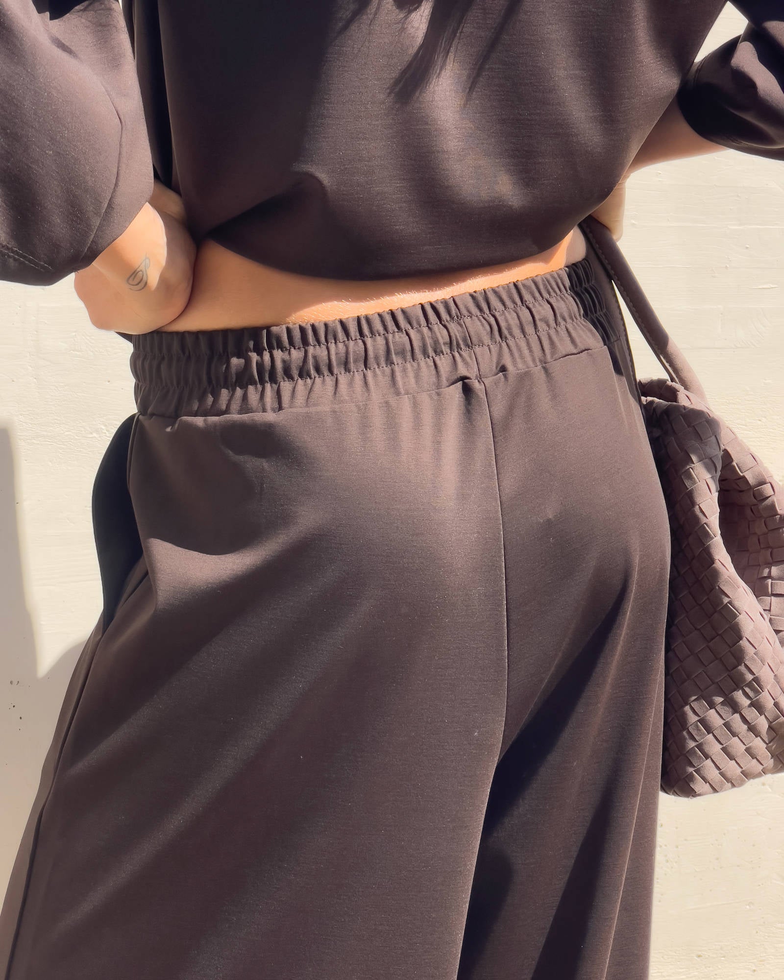 PANTALONE PALAZZO MOLINA CHOCO