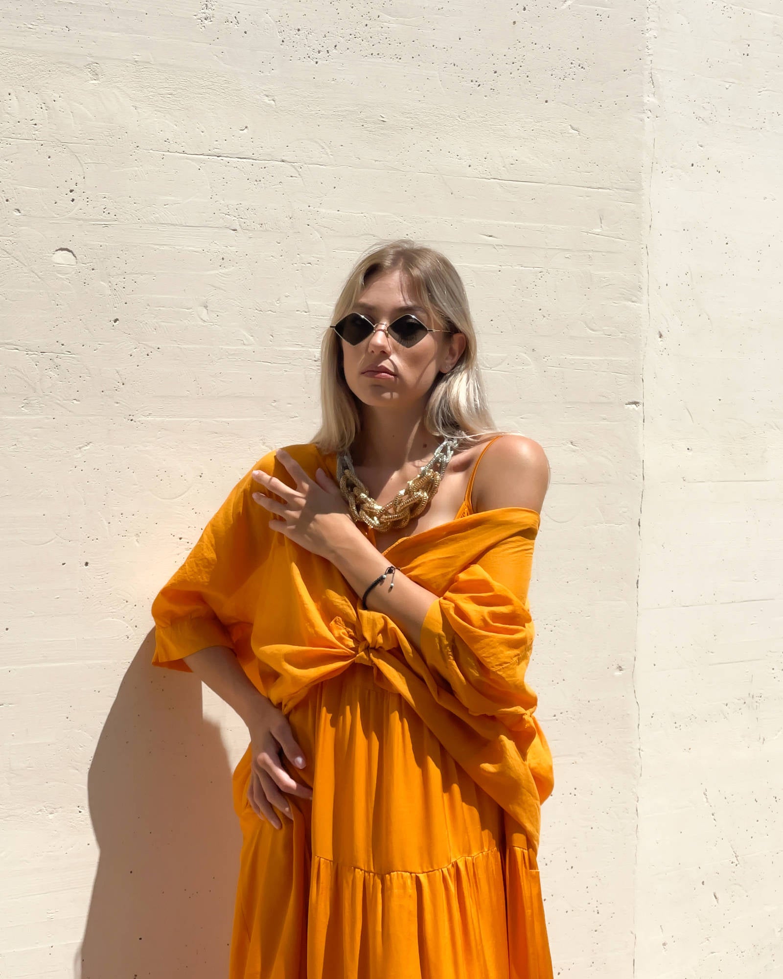 CAMICIA PENELOPE TANGERINE