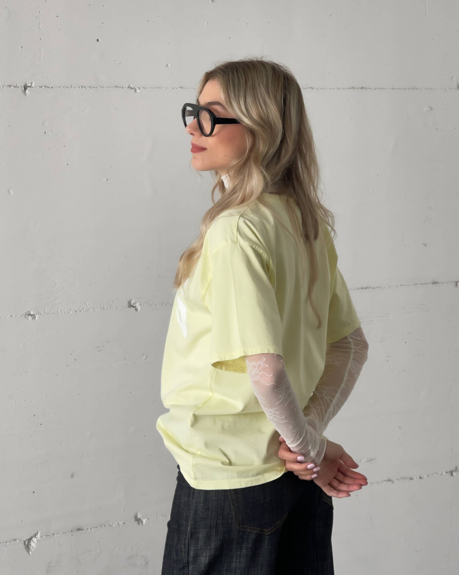 T-SHIRT PARIS GIALLO BURRO