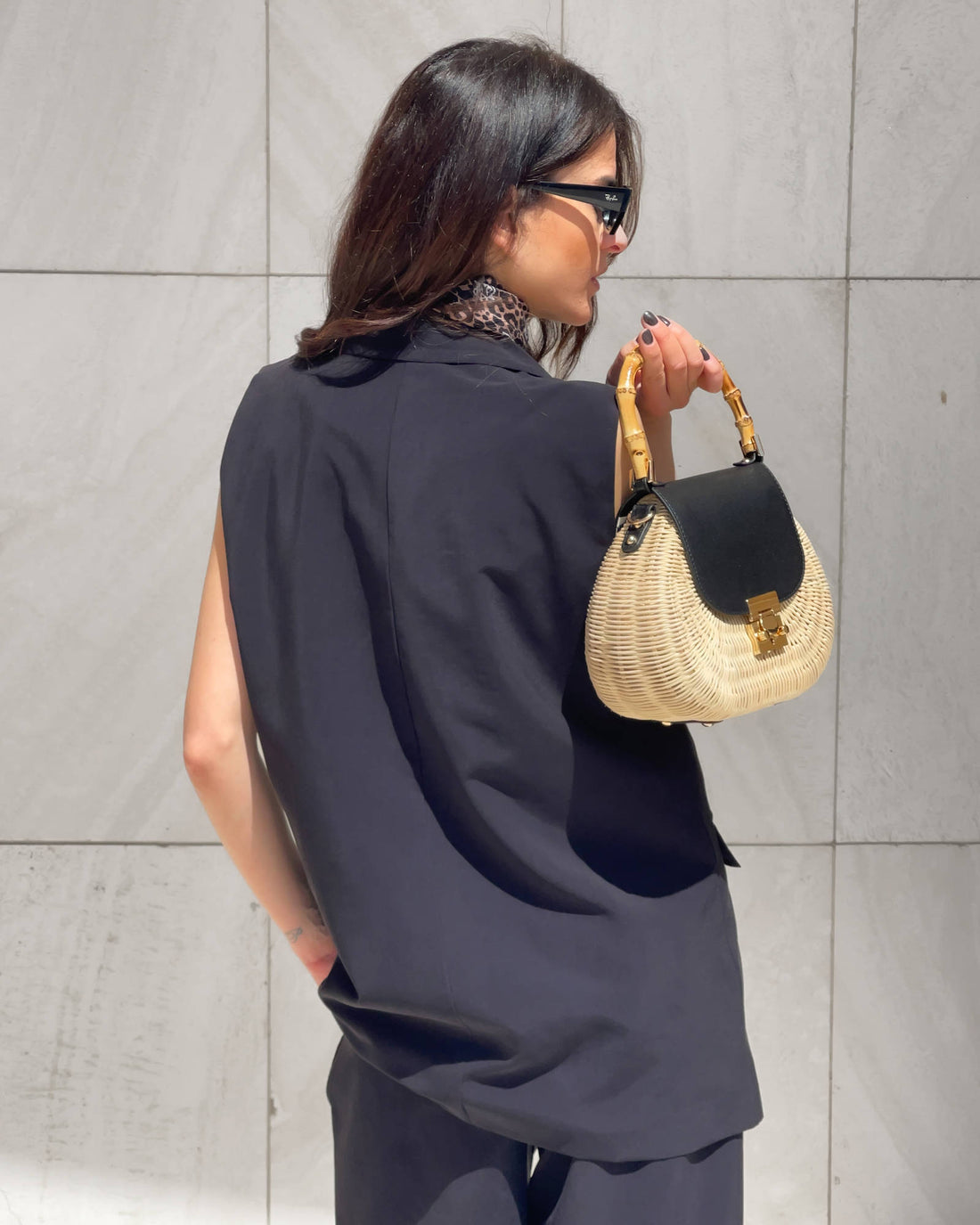 GILET COHEN BLACK